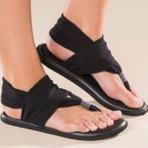 Sanuk Yoga Sling Sandals Size 8